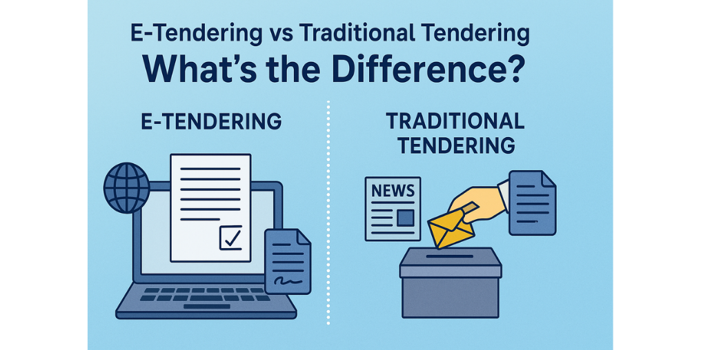 E-Tendering vs Traditional Tendering: What’s the Difference?